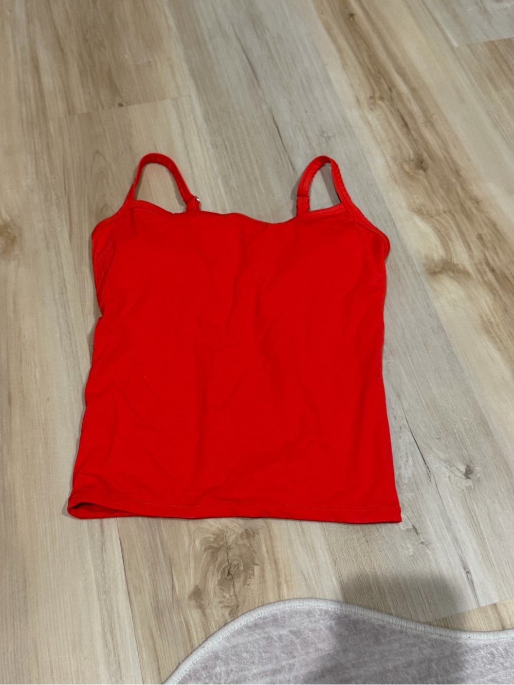 Red Women's Spaghetti Strap Tank Top